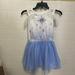 Disney Dresses | Disney Elsa Frozen 2 Girls Dress Size 7/8 | Color: Blue/White | Size: 7g