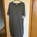 Lularoe Dresses | Lularoe Julia Dress 2xl Nwt | Color: Gray | Size: 2x