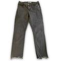 Levi's Jeans | Levi's Black Vintage Wash Classic Mid-Rise Skinny Distressed Jeans Size 12 Fray | Color: Black | Size: 12