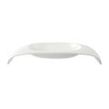 Villeroy & Boch Urban Nature Traverse, Modern Premium Porcelain Fruit Bowl in White, Dishwasher Safe, 57.5 x 26.5 cm