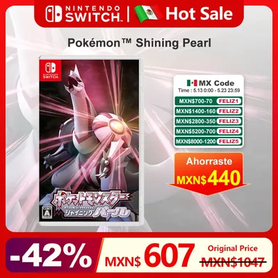 Carte de jeu Pokémon Shining Pearl Nintendo Switch OLED Lite OLED Aventure Ethfor Officiel