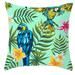 Outdoor Cushion Cover For Garden Furniture Seat Cushions Bench Plant Flower Bird