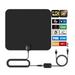 AUTERCO 2024 Digital HD TV Antenna - 50 Miles Range Indoor TV Antennas for Smart TV Detachable Antennas Amplified Signal Booster Support 4K 1080P ATSC DVB-T2 DTMB VHF UHF Fire Stick All Older TV s