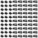 80 PCS Self Adhesive Cable Clips Upgraded Cable Management Clips Cable Organizers Wire Clips Cord Holders for Office Desk Christmas Lights Dash Cam Electric Wires Decorations Hanging