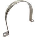 Rigid Pipe Strap for 110mm/4.33 Inch OD Tubing 304 Stainless Steel 2 Holes Clamps 5pcs