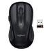 Logitech M510 Wireless Computer Mouse - Comfortable Shape with USB Unifying Receiver with Back/Forward Buttons and Side-to-Side Scrolling Dark Gray