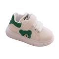 Breathable Infant Sneakers Flats Lightweight Crib Trainers Soft Anti Skid Walking Shoes for Baby Boys Girls Unisex Child Toddlers Kids Green 15cm