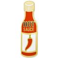Spicy Hot Sauce Bottle Enamel Lapel Pin