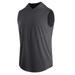 Greyghost CX New Hooded Cycling Vest elasticity Quick-dry Breathable Outdoor Unique Sleeveless Fitness Gym Tops Active Workout Clothes