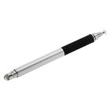 Ballpoint Pen with Stylus Tip 2 in 1 Ink Pen Stylus Pens for Touch Screens Capacitive Stylus Tablet Pens Silver