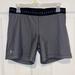 Under Armour Shorts | Grey Under Armour Heatgear Middy Shorts | Color: Black/Gray | Size: Xl