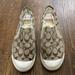 Coach Shoes | Coach Slip On Shoe | Color: Tan | Size: 8.5