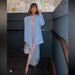 Zara Dresses | Last Zara Rhinestone Mesh Dress Size Xs-S | Color: Blue | Size: S