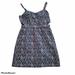 American Eagle Outfitters Dresses | American Eagle Outfitters Cutout Mini Dress Sleeveless Blue Size 4 | Color: Blue/White | Size: 4