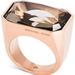 Michael Kors Jewelry | Michael Kors Rose Gold-Tone & Stone Ring | Color: Gold/Gray | Size: 7