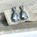 Anthropologie Jewelry | New~ Anthropologie Shashi Diamond Dangle Earrings | Color: Silver | Size: Os