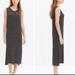 Madewell Dresses | Madewell Sleeveless Black & White Tee Dress In Stripe Euc Size Xsmall | Color: Black/White | Size: Xs