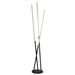 Orren Ellis Lites 63.5" Novelty Floor Lamp Metal in Black | 63.5 H x 12.5 W x 12.5 D in | Wayfair 77697FCD6EA34C6CBFA3FBA71B1729FA