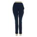 Lands' End Casual Pants - High Rise: Blue Bottoms - Women's Size Small