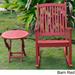 International Caravan Royal Fiji Painted Acacia Rocking Chair and Side Table Set