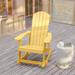 Adirondack Poly Resin Rocking Chairs for Indoor/Outdoor Use - 2 Pack