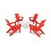 POLYWOOD Quattro 5-Piece Conversation Set