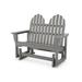 POLYWOOD Classic Adirondack 48" Outdoor Glider Bench