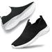 YHOON Women s Walking Shoes - Slip on Sneakers Lightweight Tennis Shoes Sock Sneakers