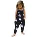 Herrnalise Toddler Baby Girls Halloween Jumpsuits Cute Strap Pumpkin Sleeveless Romper Kids Loose Overalls Outfit Clothes Discount !
