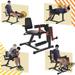 Leg Extension and Curl Machine Adjustable Leg Extension Machine Leg Press Machine with Rotary Leg Extenstion Leg Curl Press Machines for Home Gym Hamstring Workout and Quadriceps Exercises