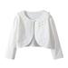 Lace Baby Clothes Kids Bolero Girls Princess Cardigan Little Toddler Tops Girls Tops Toddler Girl Shirt 2t