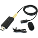 SP-USB-LAPEL-2-HG - Professional USB Uni-Directional Lapel Microphone â€“ (includes AT831-SP-DM lapel microphone AT8419 lapel clip AT8116 windscreen and pro USB adapter).