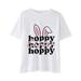 Big Boys Undershirts 18 20 Easter Day Prints Shirts Toddler Girl Boys Short Sleeve Bunny T Shirt Kids Girls Tee Tops Boys Shirt Set