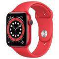 Pre-Owned Apple Watch Series 6 44mm GPS - Red Aluminum Case - Red Sport Band (2020) - Like New