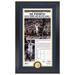 Highland Mint Stephen Curry Golden State Warriors 2023 NBA Playoffs 50-Point Game 7 12" x 20" Front Page News Bronze Coin Photo