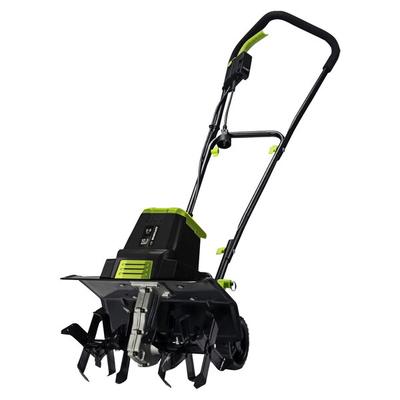 Earthwise 16" Corded Electric Tiller / Cultivator with Fixed Tines TC70125EW - 120V, 60Hz, 12.5 Amp