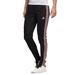 Adidas Pants & Jumpsuits | Adidas Black Pink Stripes Training Tapered Pants | Color: Black | Size: S