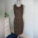 J. Crew Dresses | J Crew Women's Leapord Print Sheath Sleeveless Dress Size 2 Nwt $98 | Color: Brown/Tan | Size: 2