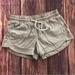 Athleta Shorts | Athleta Cabo Tide Linen Shortie 3” Inseam Shorts Gray Size 6 | Color: Gray | Size: 6