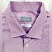 Michael Kors Shirts | Michael Kors Men’s Long Sleeve Button Down Regular Fit Air Soft Stretch Size L | Color: Purple/White | Size: L