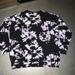 Athleta Tops | Athleta Sundown Sweatshirt Tie Dye Pullover Long Sleeve Top Medium Dark Purple | Color: Purple/White | Size: M