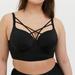 Torrid Swim | Black Bikini Top Long Line Torrid | Color: Black | Size: 4x