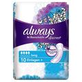 Always Discreet Incontinence Pads Plus Long for Bladder Weakness Pack of 5 (5 Packs of 10)