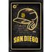 San Diego Padres 24.25" x 35.75" Framed Team Poster