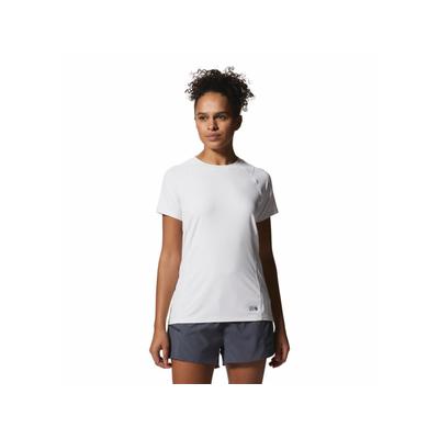 Mountain Hardwear CraterLake Short Sleeve Top - Women's Fogbank Small 1993361103-Fogbank-S