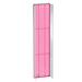 Azar Displays 16"W x 60"H Pegboard Powerwing Display Plastic in Pink | 60 H x 16.5 W x 4.5 D in | Wayfair 700356-PNK