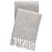 Pine Cone Hill Boucle Indoor/Outdoor Throw Polyester in Gray | 70 H x 50 W in | Wayfair FR816-THR