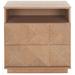 Joss & Main Iriye 2 - Drawer Nightstand Wood in Brown | 24.4 H x 23.6 W x 17.7 D in | Wayfair B4B9B494568F4D43B672AEEBDFCDA6D5