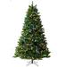 Northlight Seasonal 78" Pine Artificial Christmas Tree w/ 800 Multi-Colored Lights in Green | 78 H x 50 W x 50 D in | Wayfair 32915562