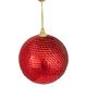 Northlight Seasonal Sequin Shatterproof Ball Christmas Ornament 3" Plastic in Red | 3 H x 3 W x 3 D in | Wayfair NORTHLIGHT LJ27998